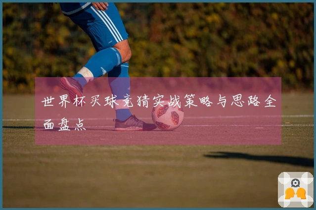 世界杯买球竞猜实战策略与思路全面盘点